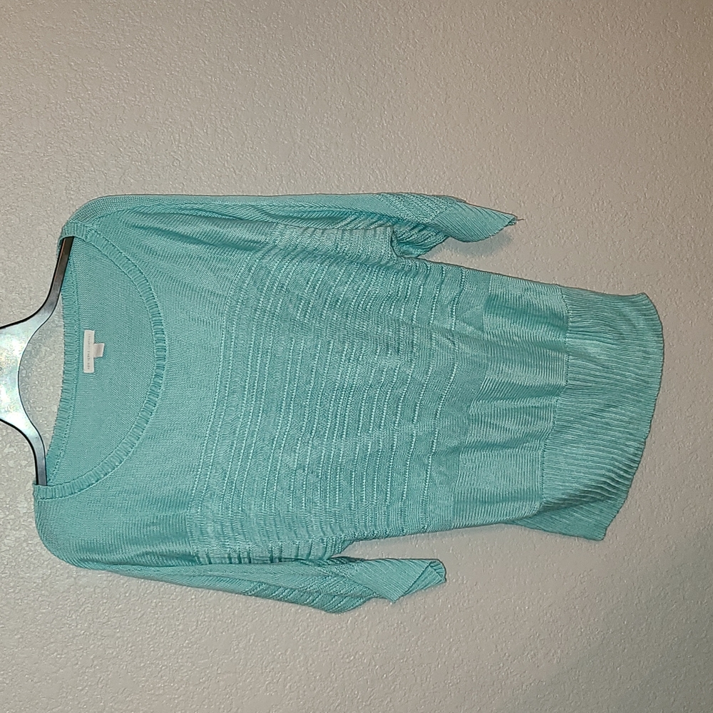 New York and Company Teal Sweater